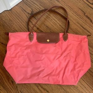 Longchamp Bag - Pink - Medium size with long straps